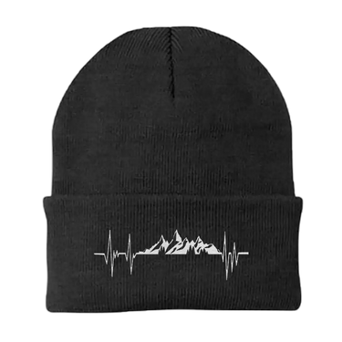 Heartbeat V2 Embroidered Beanie